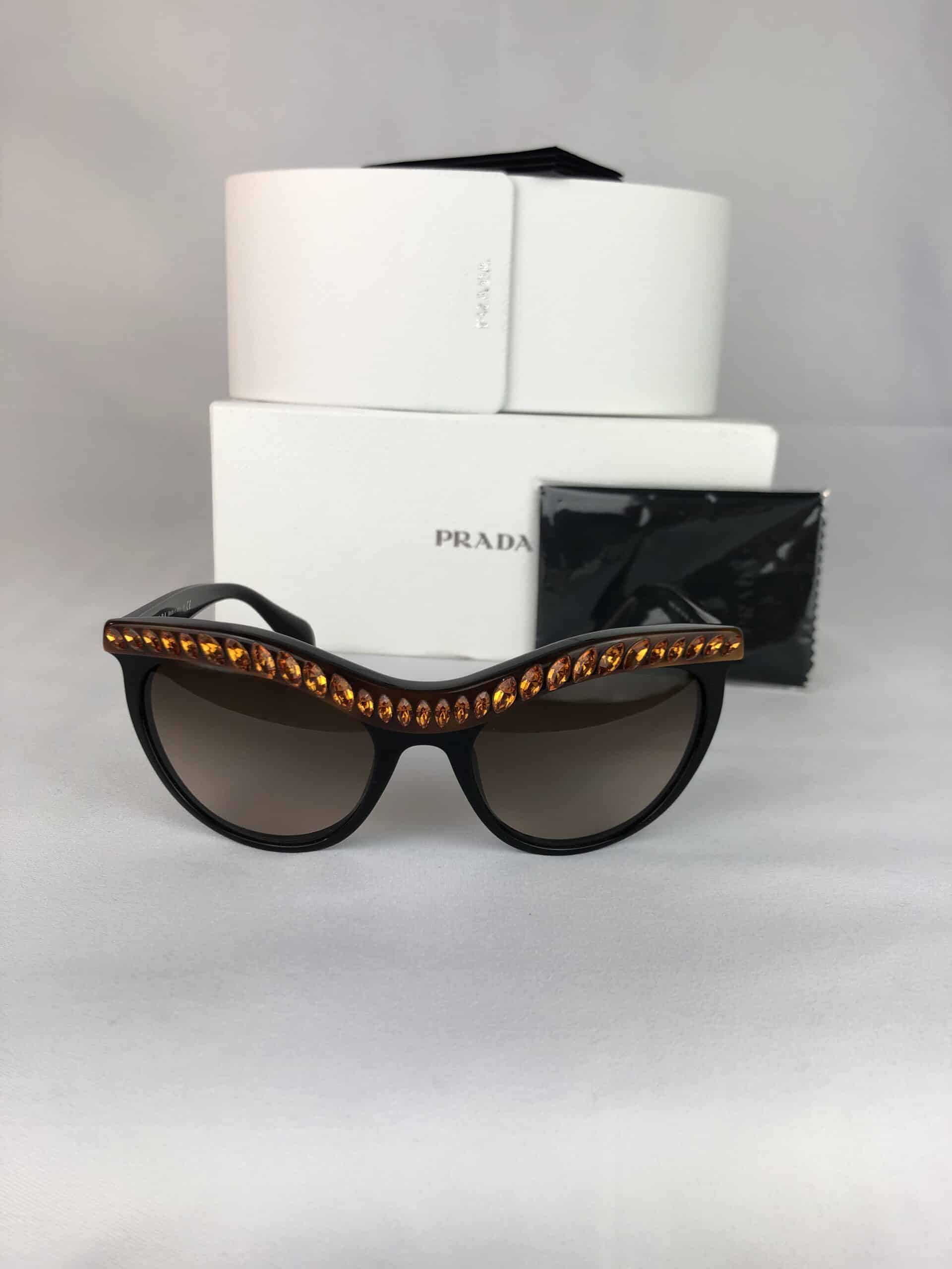 prada studded sunglasses