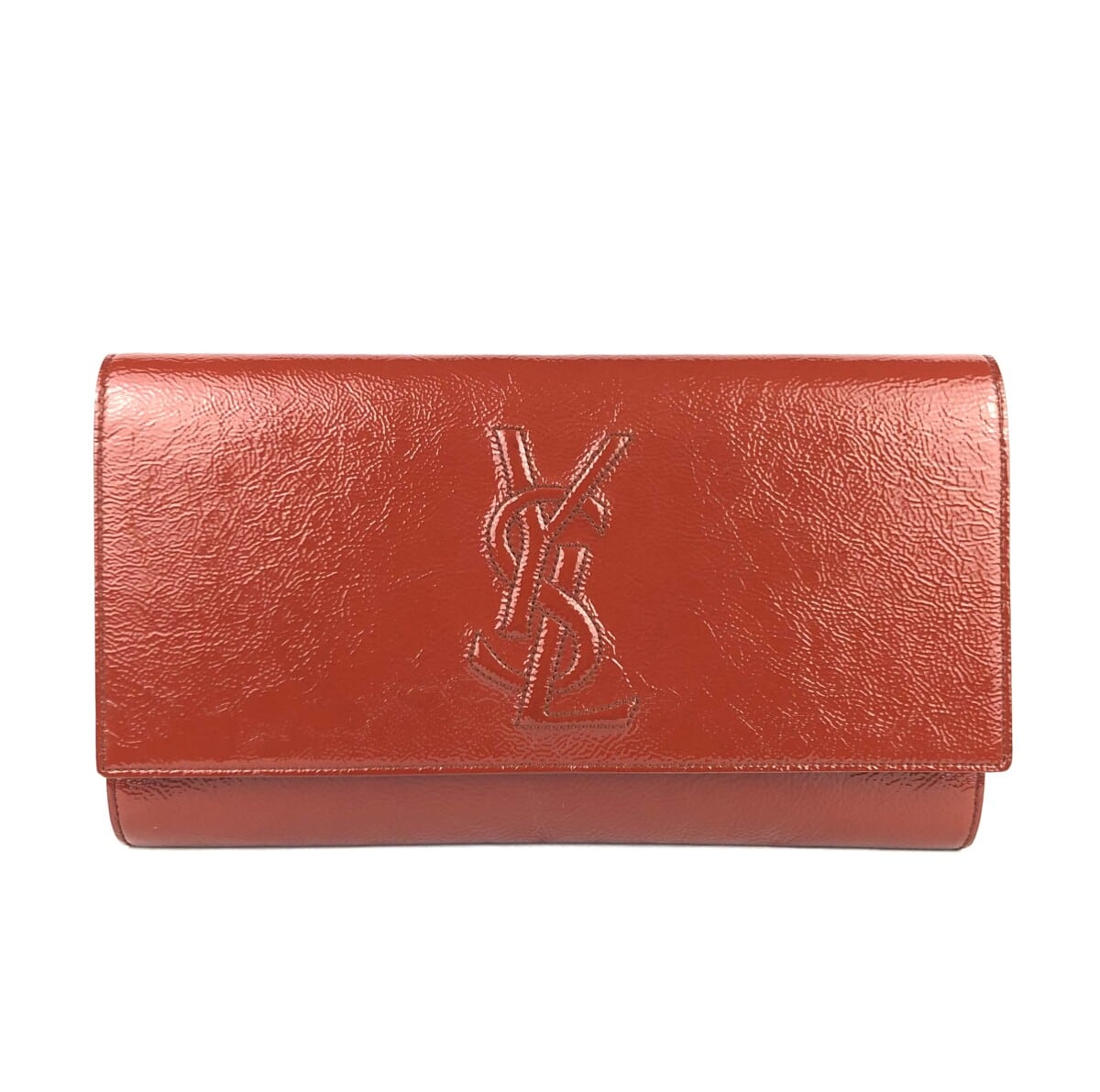 ysl patent leather clutch