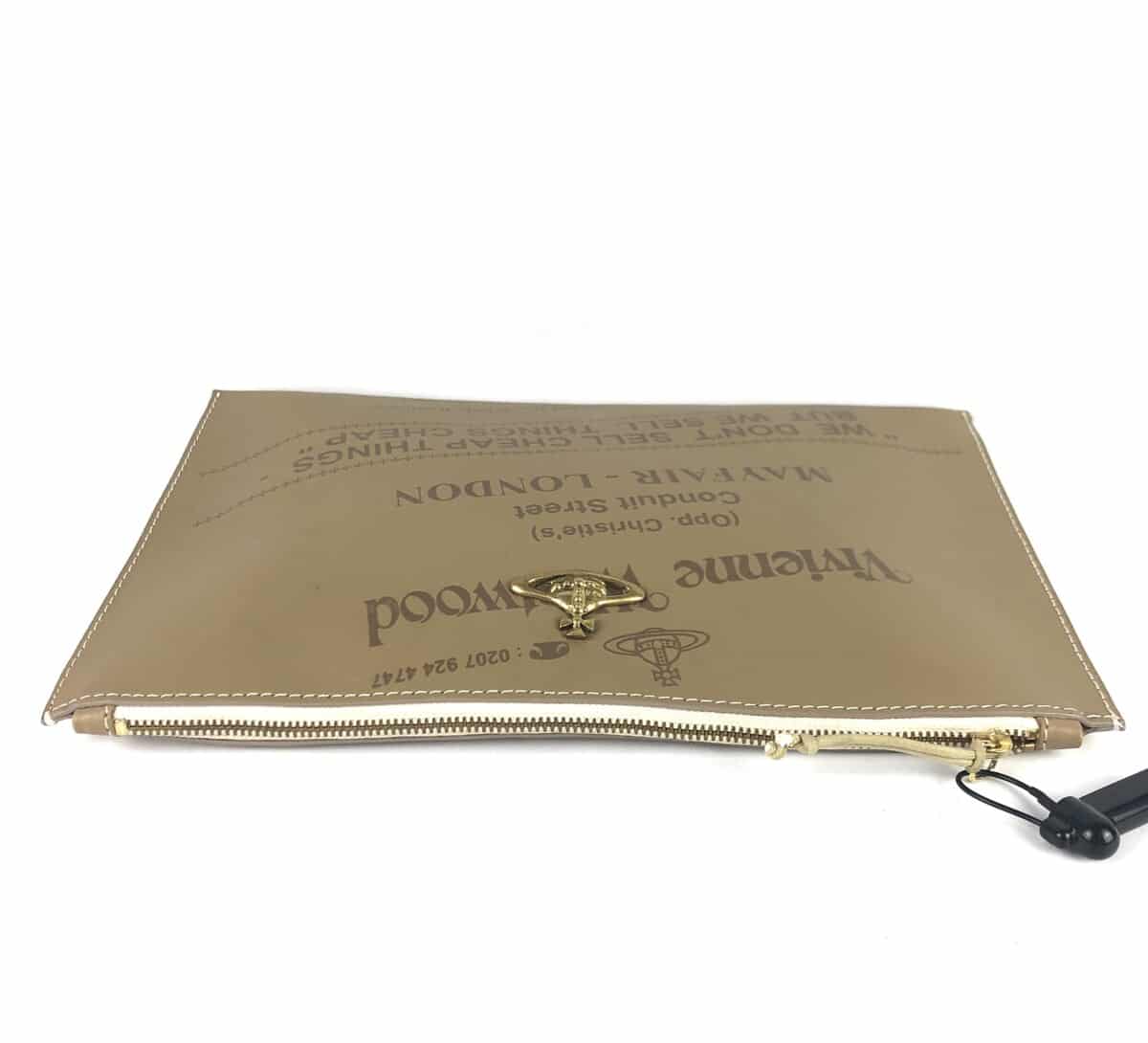 gold vivienne westwood clutch