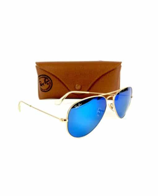 Ray Ban 'Aviator Style' Flash Sunglases