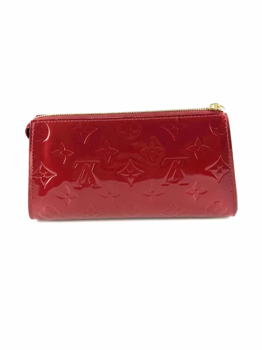 Louis Vuitton Red Monogram Vernis Leather Cosmetic Pouch