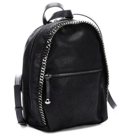 Stella McCartney Mini Falabella Backpack Black - Image 9