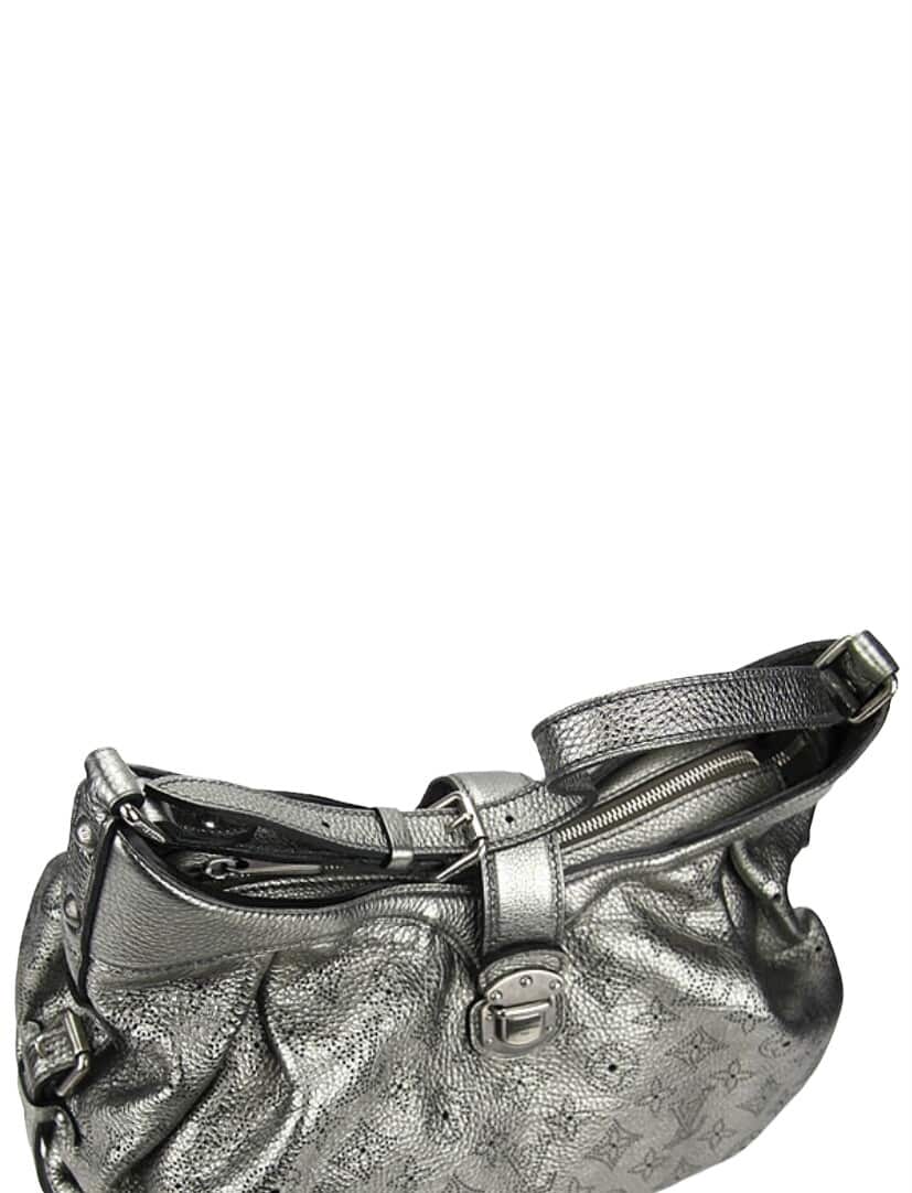 Louis Vuitton Mahina Womens Shoulder Bags 2023-24FW, Grey