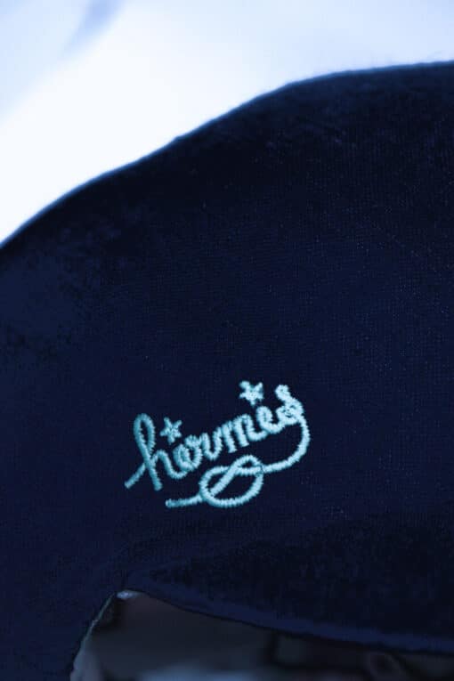 HERMÈS Davis H Primavera Ladies Cap Dark Navy 56 - Image 7