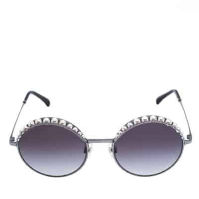 CHANEL Pilot Winter Sunglasses 4219-Q Grey 199006