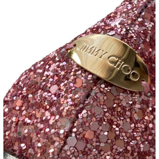 Jimmy Choo Gala Platinum Flamingo Ladies flat Shoes (Size 41.5) - Image 5