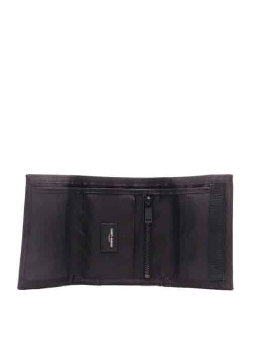 SAINT LAURENT Black Logo Print Nylon Gents Wallet. - Image 2