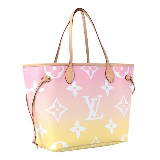 Louis Vuitton Neverfull MM LV By The Pool Pink Cloth ref.952740