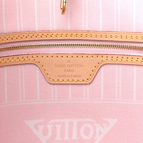 Louis Vuitton Monogram Giant By The Pool Neverfull MM Light Pink - TBD