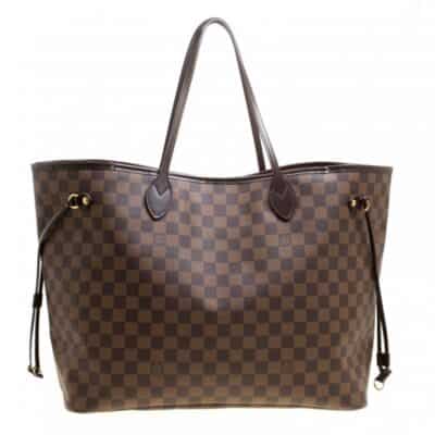 Louis Vuitton Vintage - Damier Ebene Spencer Bag - Brown - Leather