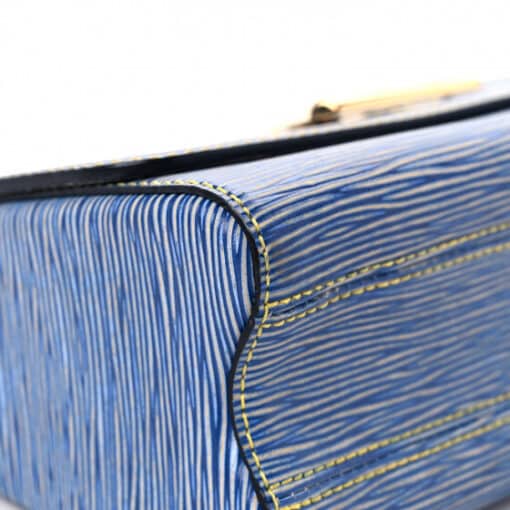 Louis Vuitton EPI Leather Twist Shoulder Bag MM Denim Light - Image 2