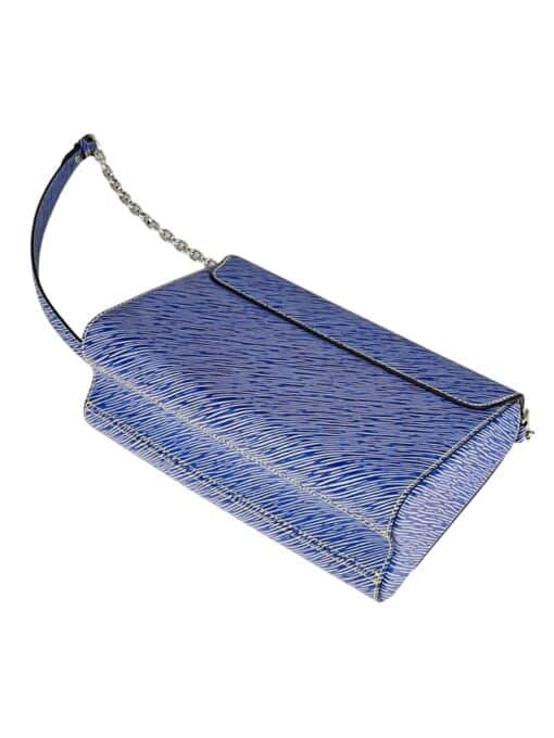 Louis Vuitton EPI Leather Twist Shoulder Bag MM Denim Light - Image 10