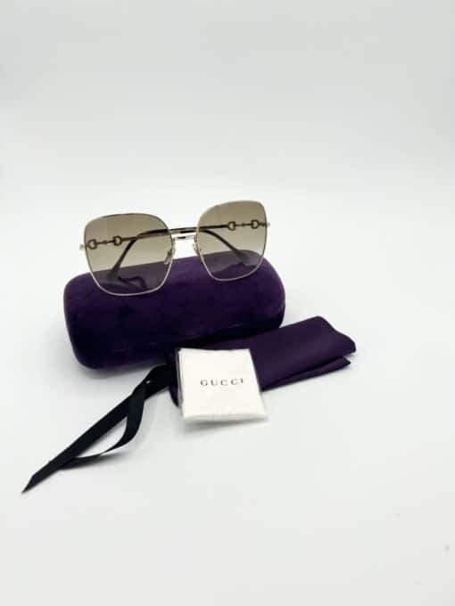 Gucci Over-sized Ladies Sunglasses