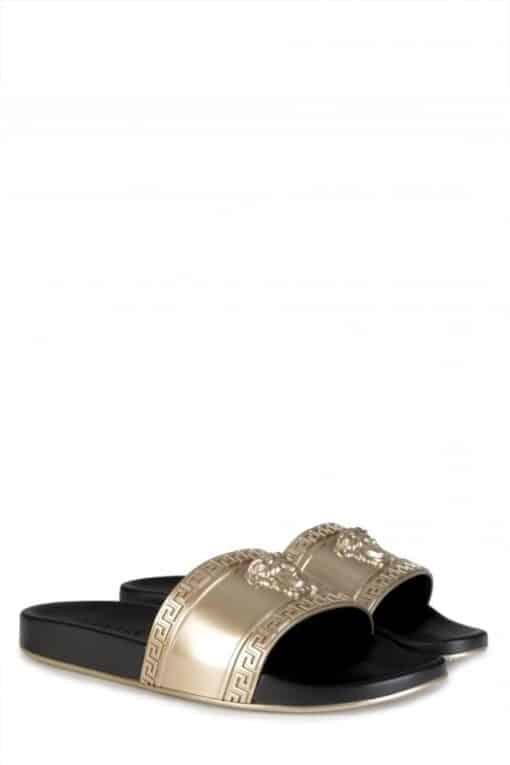VERSACE Mainline Gents Sliders Gold (Size 43/UK 9) - Image 6