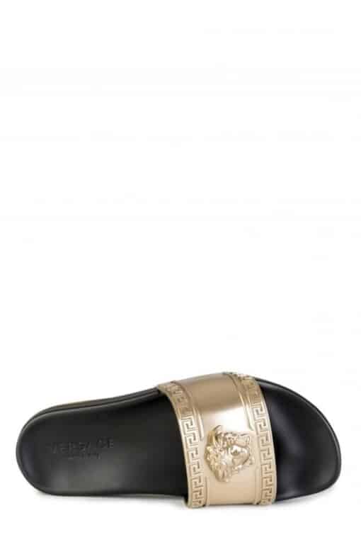 VERSACE Mainline Gents Sliders Gold (Size 43/UK 9) - Image 5