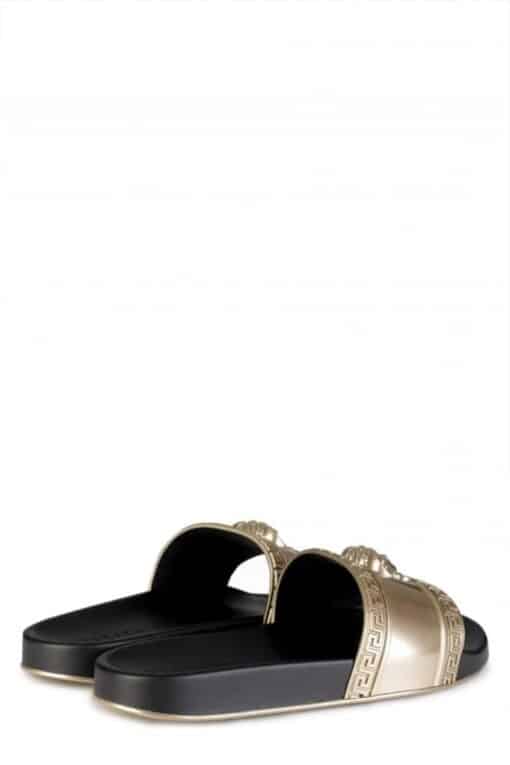 VERSACE Mainline Gents Sliders Gold (Size 43/UK 9) - Image 4
