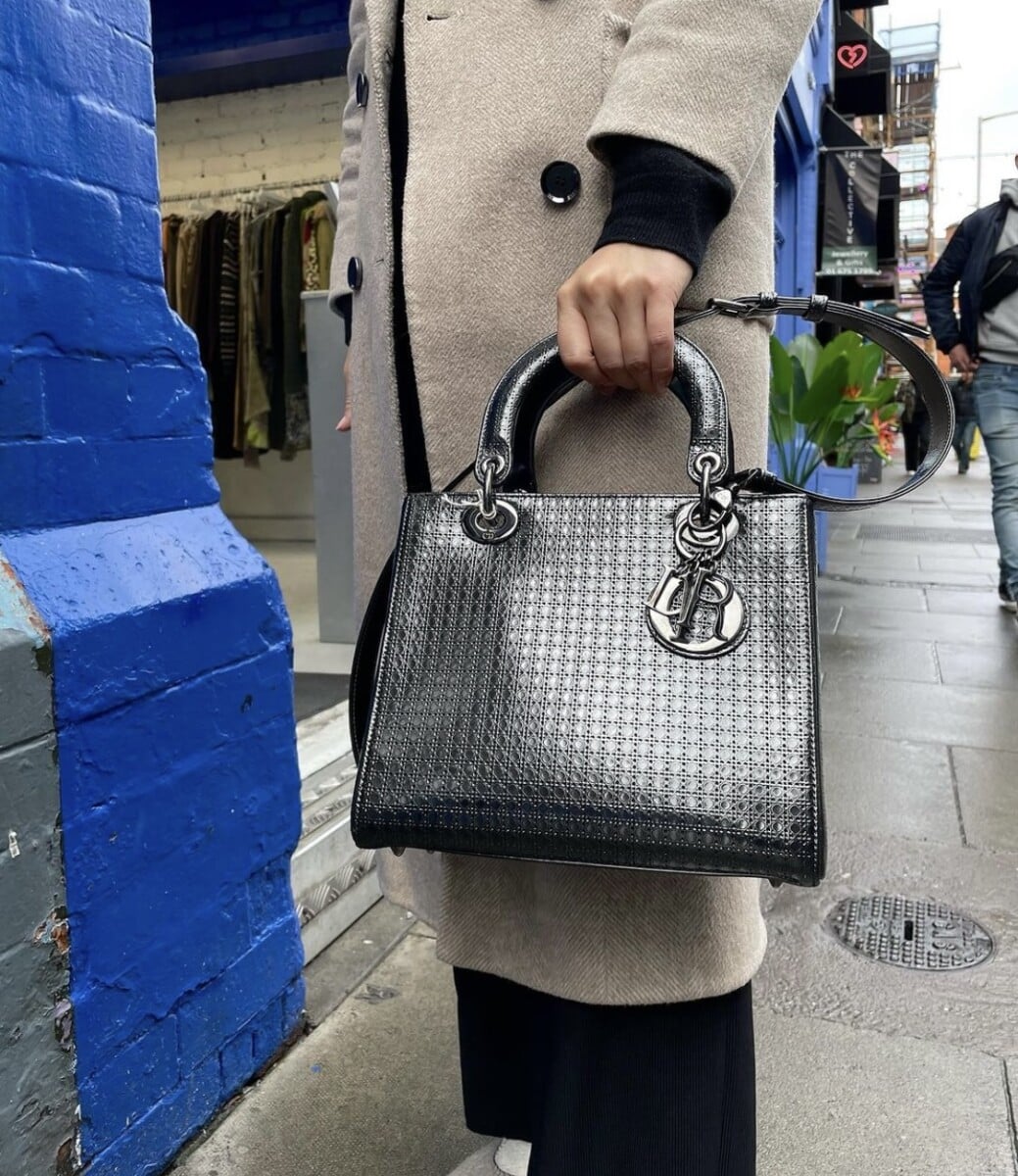 Lady dior 2025 metallic