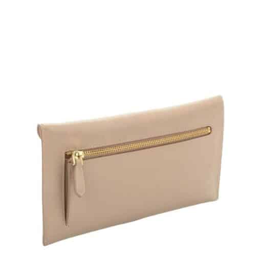 PRADA Saffiano Metal Envelope Wallet Cammeo. - Image 4
