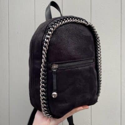 Stella McCartney Mini Falabella Backpack Black