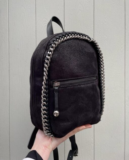 Stella McCartney Mini Falabella Backpack Black