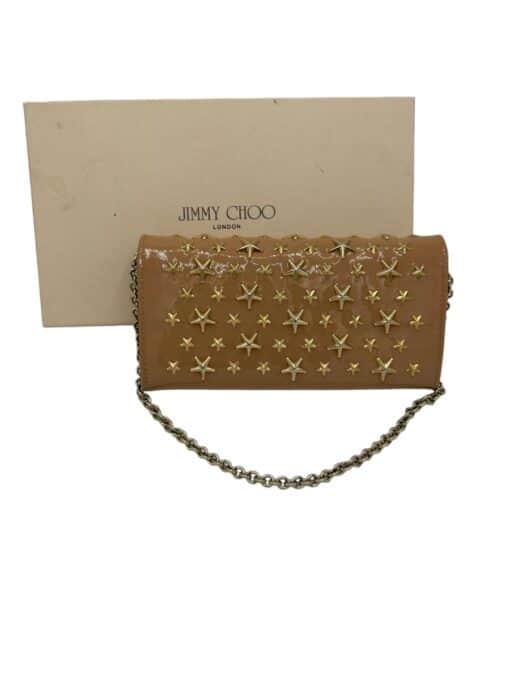 Jimmy Choo Star Patent Leather Wallet on Chain (WOC) - Image 7