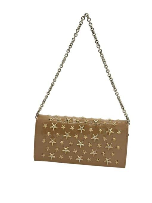 Jimmy Choo Star Patent Leather Wallet on Chain (WOC) - Image 3