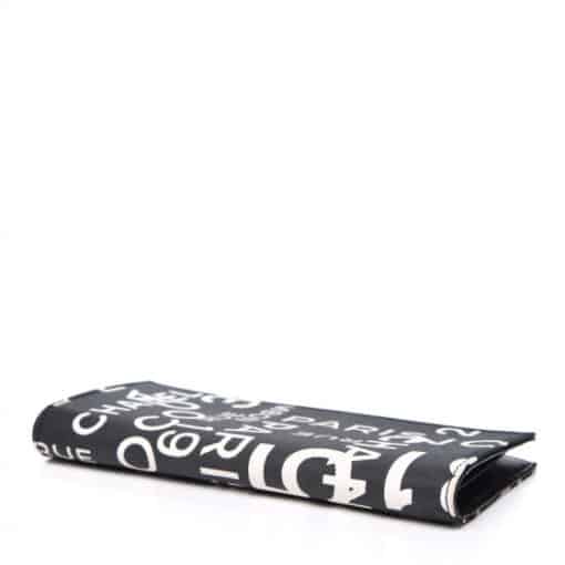 CHANEL Canvas 31 Rue Cambon Yen Wallet Black. - Image 3