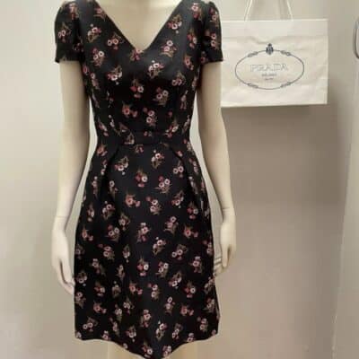 Prada A-Line Ladies Dress (Size UK 10)