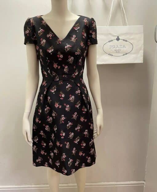 Prada A-Line Ladies Dress (Size UK 10)