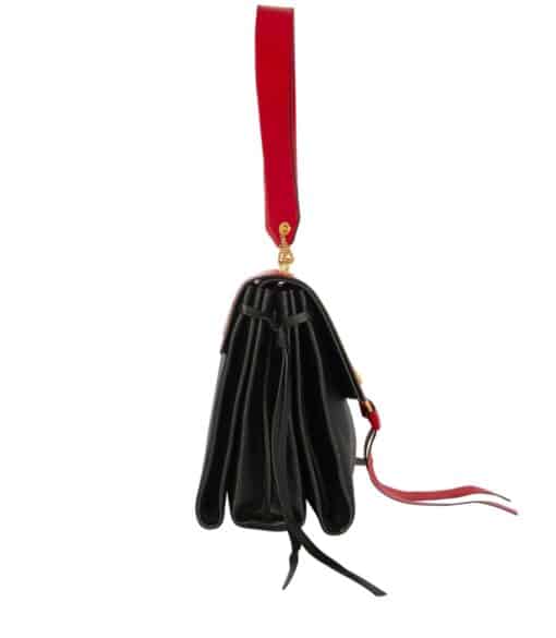 Valentino Garavani VRing Shoulder Bag Leather Small. - Image 4