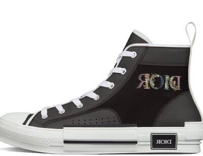 DIOR MEN B23 'Flowers Logo' Sneakers (Size 40)
