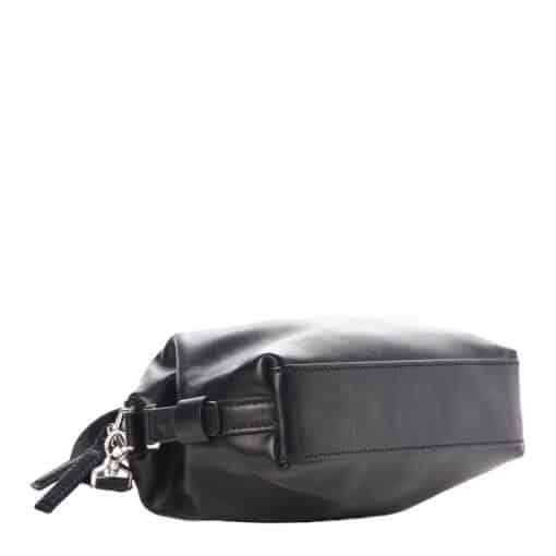 GIVENCHY Waxed Calfskin small Nightingale Star Logo In Black - Image 4