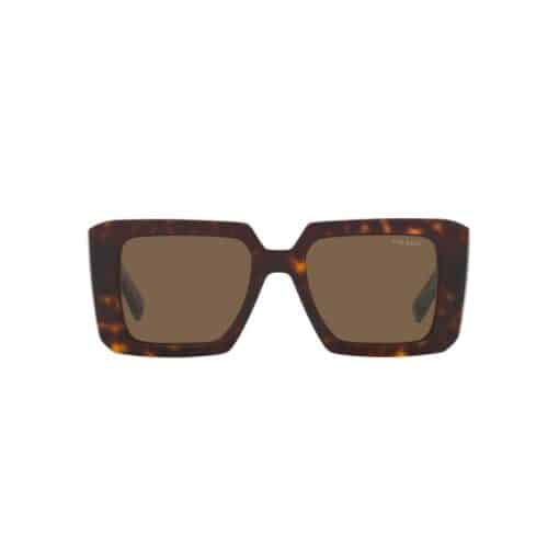 PRADA Acetate Symbole Sunglasses Slate Black - Image 6