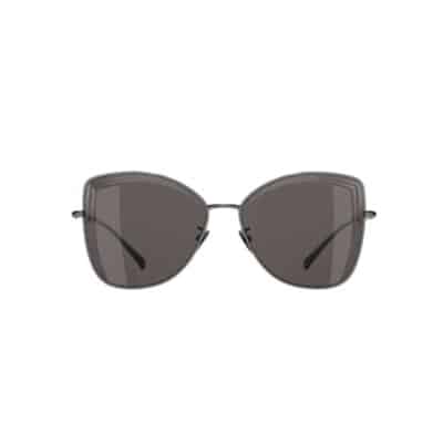 CHANEL Metal Butterfly Ladies Sunglasses in Brown