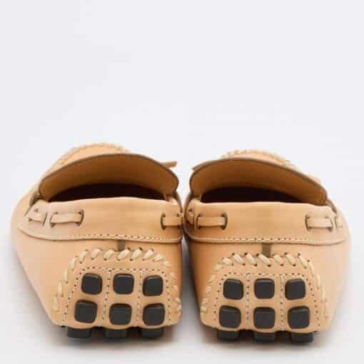 Louis Vuitton Light Beige Leather Arizona Loafers Men’s( Size 42 /UK 8) - Image 5