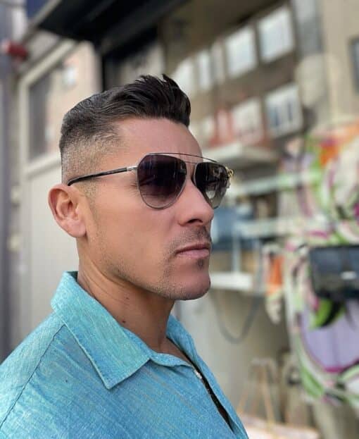 Tom Ford Binx Gradient Smoke Pilot Unisex Sunglasses