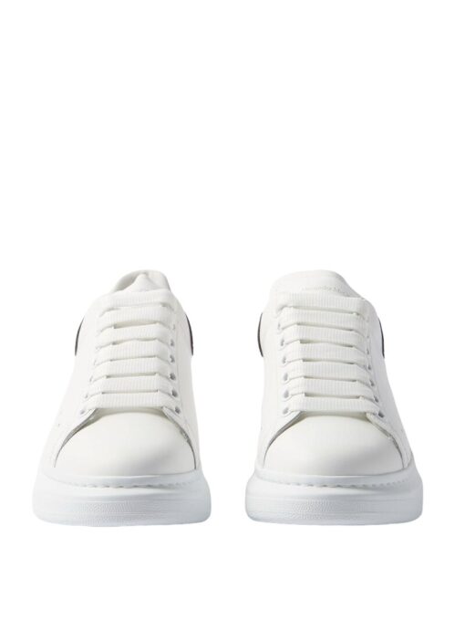 ALEXANDER MCQUEEN Oversized Raised-Sole Leather Trainers (Size 39) - Image 2