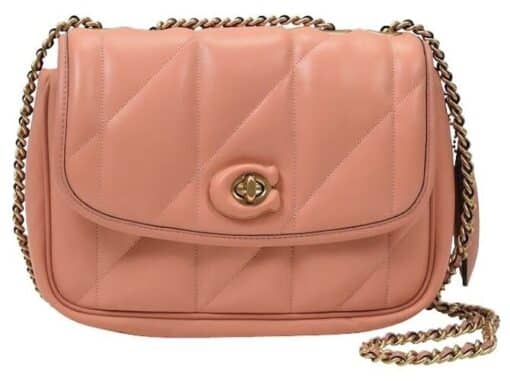Coach Pillow Coral Quilted Madison Shoulder Crossbody Bag. - Image 3