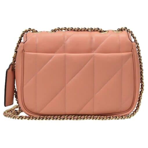 Coach Pillow Coral Quilted Madison Shoulder Crossbody Bag. - Image 5