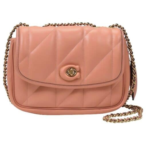 Coach Pillow Coral Quilted Madison Shoulder Crossbody Bag. - Image 6