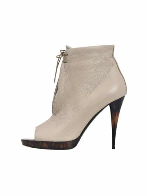 Burberry Open Toe Ankle Boots (Size 39) - Image 6