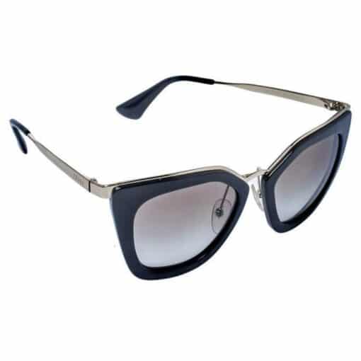 Prada Pale Gold Tone / Brown Gradient SPR 53S Cinema Evolution Sunglasses. - Image 2