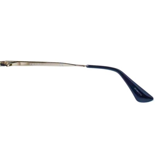 Prada Pale Gold Tone / Brown Gradient SPR 53S Cinema Evolution Sunglasses. - Image 7