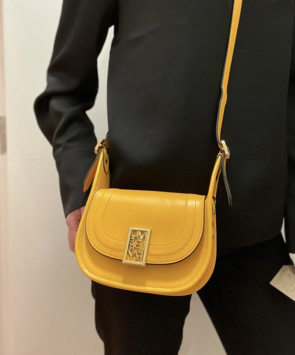 Mulberry mustard bag on sale