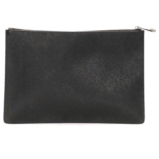Givenchy Black Canvas Clutch Bag - Image 8