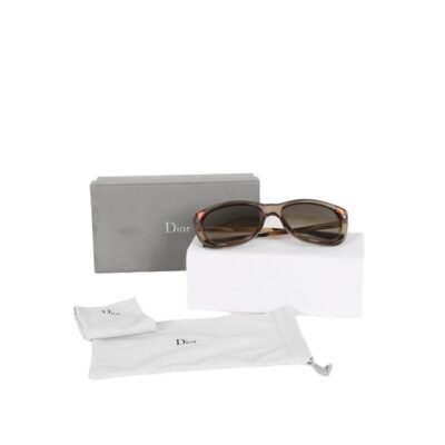 Dior Pink/Black Wayfarer Ladies Sunglasses.