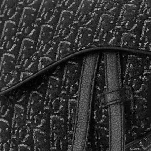 CHRISTIAN DIOR Oblique Saddle Bag. - Image 4