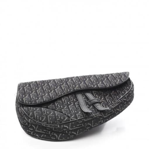CHRISTIAN DIOR Oblique Saddle Bag. - Image 3