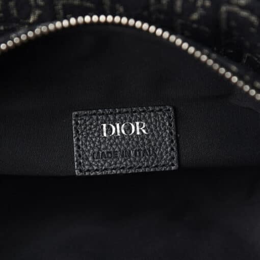CHRISTIAN DIOR Oblique Saddle Bag. - Image 12