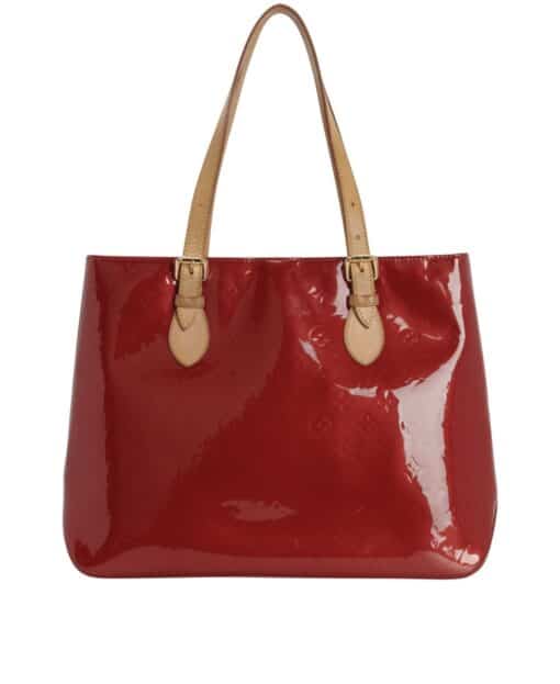 Louis Vuitton Pomme D’amour Monogram Vernis Brentwood Bag
